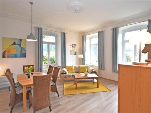 Posezení v ubytování Retreat in the Ore Mountains