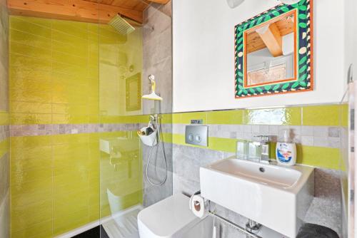 Koupelna v ubytování Casa In Centro - Brtonigla