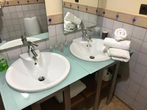 Koupelna v ubytování Majestic Sierra Nevada