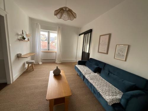 Posezení v ubytování Le Clos Notre Dame hôtel particulier hypercentre Poitiers