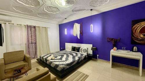 Postel nebo postele na pokoji v ubytování Jade House