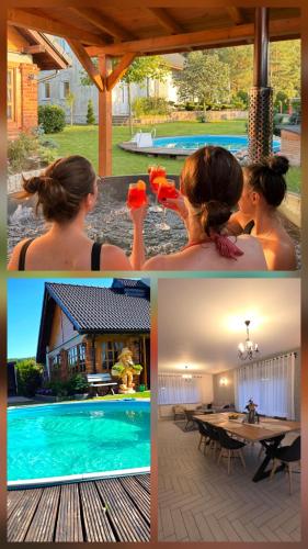 Komfortowy Dom Całoroczny - sauna, jacuzzi, bilard