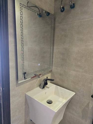 Koupelna v ubytování Marasi