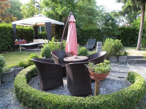 Zahrada ubytování Hotel Garni Kröger