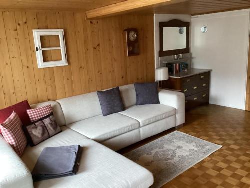 Posezení v ubytování Mannried 2 1 2 Zimmerwohnung Rustikal