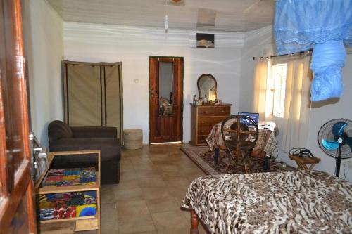 Istumisnurk majutusasutuses Kalibu Cottage offers you a cozy & private home for your holidays