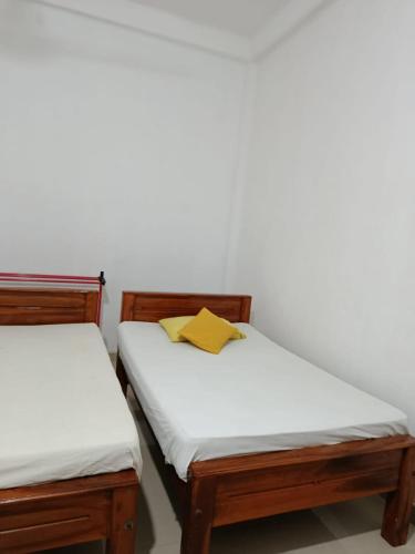 Postel nebo postele na pokoji v ubytování Wild Safariy