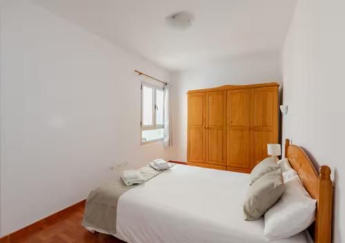 Postel nebo postele na pokoji v ubytování Los Alisios Amplio y luminos a pasos del mar