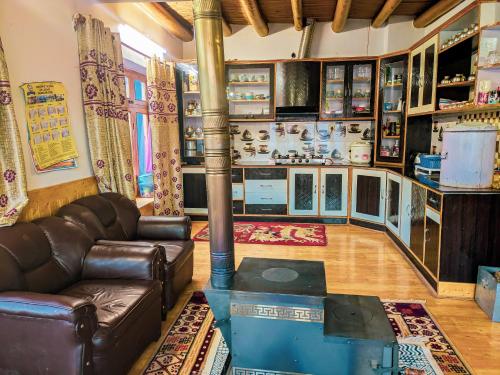 Χώρος καθιστικού στο Matho Eco Homestay