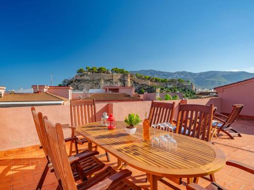 Nespecifikovaný výhled na hory nebo výhled na hory při pohledu z apartmánu