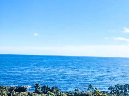 een uitzicht op een grote hoeveelheid water bij Holiday Home Casa Orsoni by Interhome in Cannella