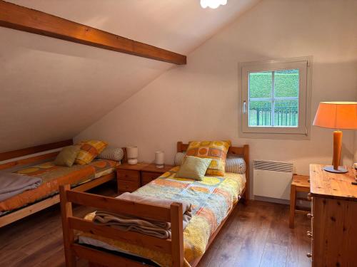 Appartement duplex avec vue sur le lac de Gérardme