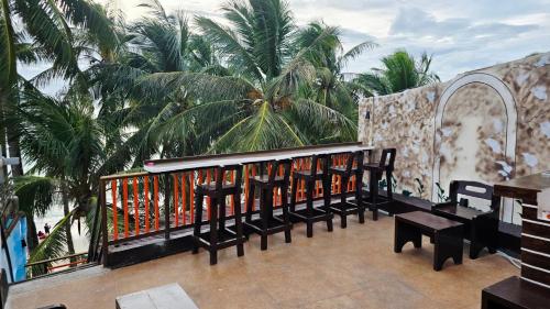 Μπαλκόνι ή βεράντα στο Aurora Hostel Inn