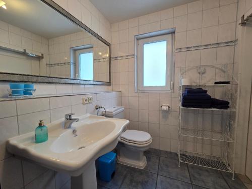 Koupelna v ubytování Villa Bodenseeblick