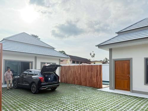 Budova, kde se prázdninový dům nachází