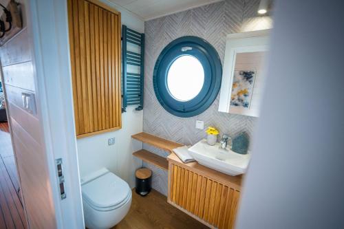 Koupelna v ubytování Exklusives Naturerlebnis Roxy