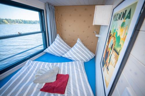 Postel nebo postele na pokoji v ubytování Exklusives Naturerlebnis Roxy