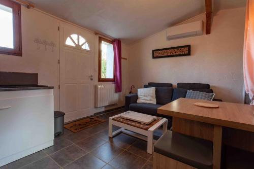 Et opholdsområde på charmante maisonnette & jardin non clos proche forêt