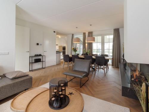 Kuchyň nebo kuchyňský kout v ubytování Holiday Home Ganuenta by Interhome