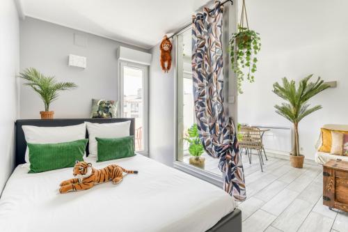 Jungle Suite Terrasse vue Port Wi-Fi, Clim, linge & ménage inclus