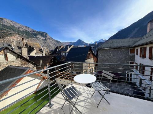 Nespecifikovaný výhled na hory nebo výhled na hory při pohledu z apartmánu