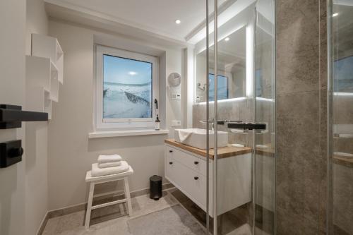 Koupelna v ubytování Süder16