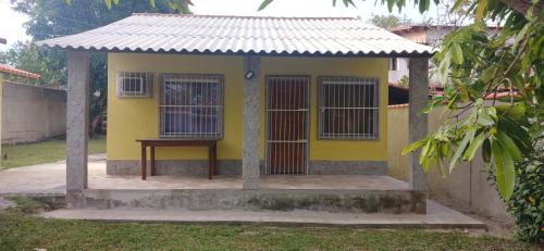 Bygningen som feriehuset ligger i