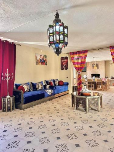 Χώρος καθιστικού στο Riad Maj Nia - 5 suites - luxe - Piscine