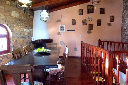 Χώρος καθιστικού στο Ferienhaus In Mavrikiano Mit Privatem Pool