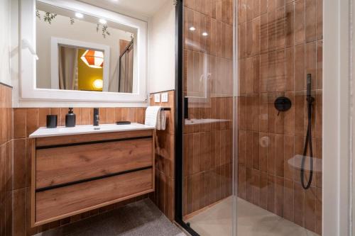 Koupelna v ubytování Maison Luxury Plaza