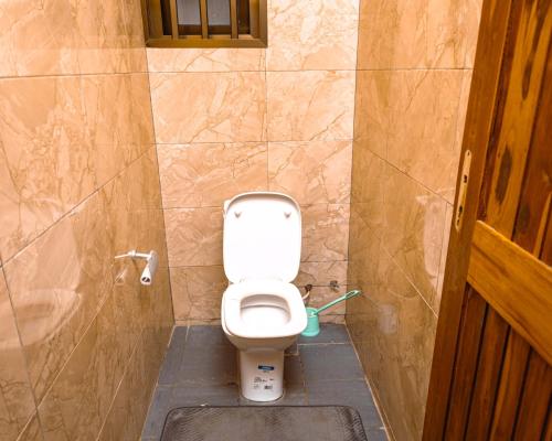 Koupelna v ubytování Appartement Nika