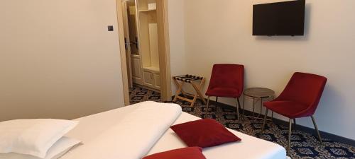 Μια τηλεόραση ή/και κέντρο ψυχαγωγίας στο Hotel Roman