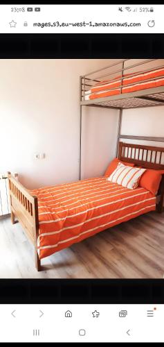 Postel nebo postele na pokoji v ubytování Casa con mucha luz natural