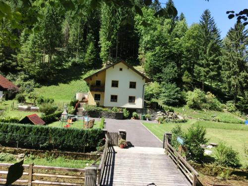 Zahrada ubytování Ferienwohnung Eulenrast In Loich