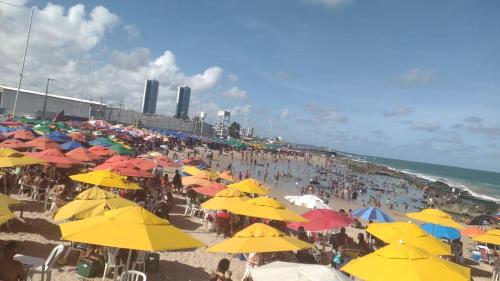 Γενική θέα στη θάλασσα ή θέα στη θάλασσα από  αυτό το hostel