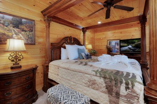 Postel nebo postele na pokoji v ubytování Deer Haven