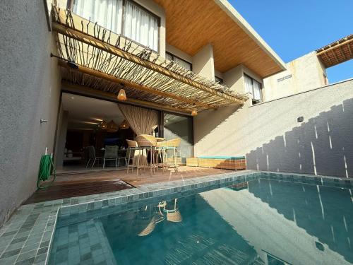 Bassein majutusasutuses Triplex na Villa Pysá São Miguel dos Milagres - Castelo B temporada või selle lähedal