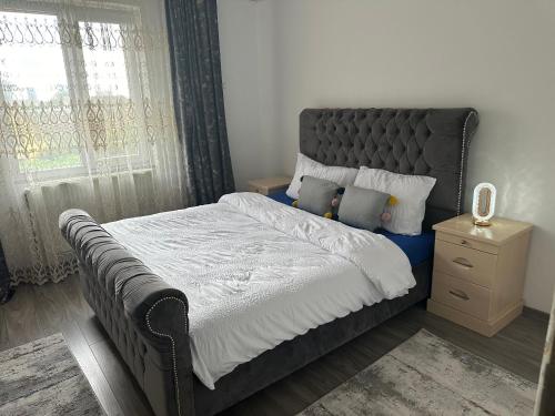 Postel nebo postele na pokoji v ubytování Penthouse Mario