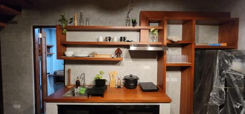 Küche/Küchenzeile in der Unterkunft Villa Arcadia