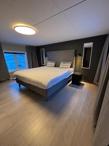 Ένα ή περισσότερα κρεβάτια σε δωμάτιο στο Private house in Orkanger, 35 minutes from Trondheim