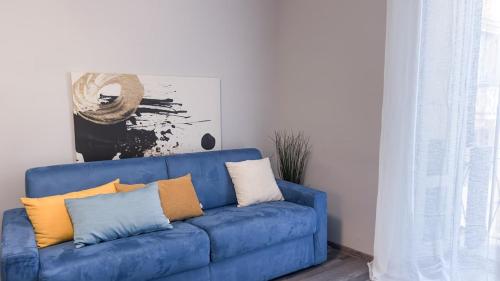 Posezení v ubytování At Piazza Erbe Blu Charme with lift and parking