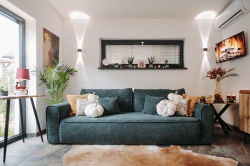 Posezení v ubytování Heavens Embrace - ateliér pri Slovenskom raji