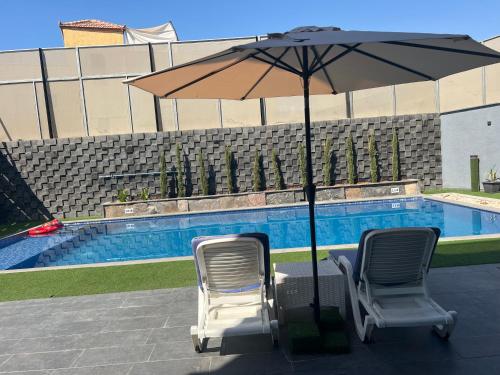 Bazen u ili blizu objekta Villa Ohaio