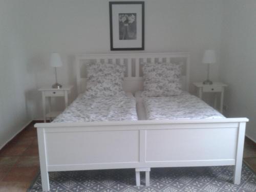 Postel nebo postele na pokoji v ubytování Marie Luise