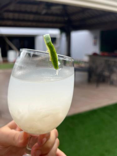 Nápoje v ubytování Villa Olivia suit