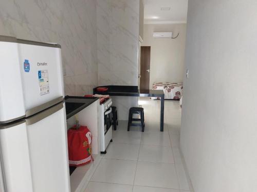 Η κουζίνα ή μικρή κουζίνα στο Pousada Luz do Sol