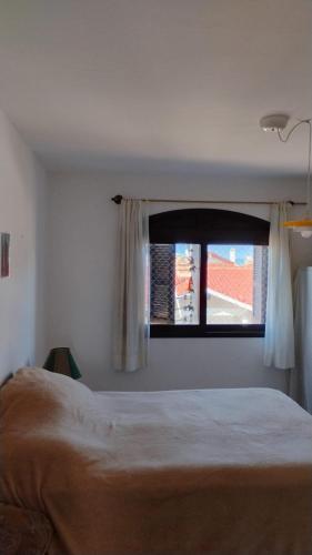 Postel nebo postele na pokoji v ubytování Xangrilá, um paraíso perto da praia