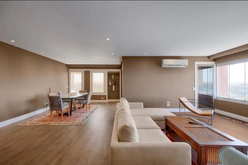 Χώρος καθιστικού στο Luxury Nile View Stays in Maadi