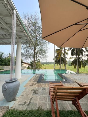 Bazén v ubytování Legato House nebo v jeho okolí