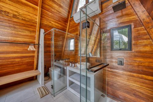 Koupelna v ubytování Elmon Ricefield Hotel